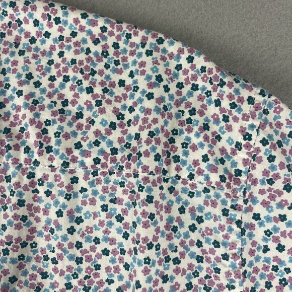 Bonobos Riviera Shirt Mens XL Long Stretch Tailored Fit Floral Button Up Preppy - Picture 12 of 13